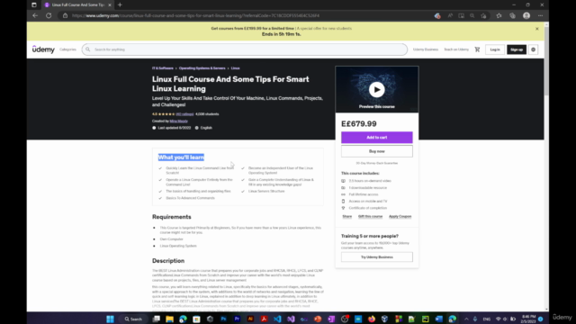 Complete Linux Training Course to Get Your Ideal IT Job - Screenshot_01