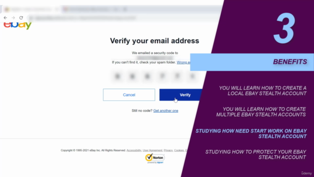 eBay stealth accounts course: Advanced Sellers Tactics – Screenshot 2