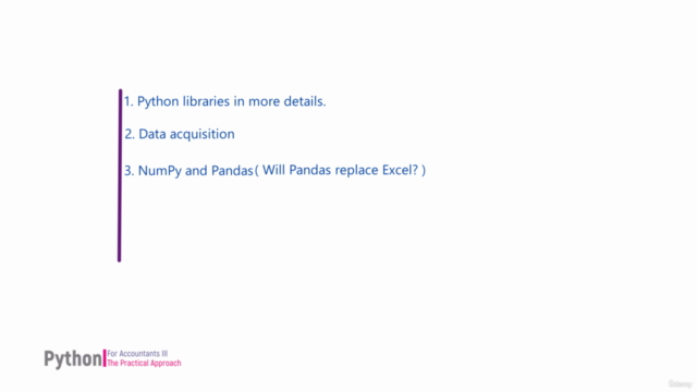Python For Accountants III – The Practical Approach – Screenshot 3