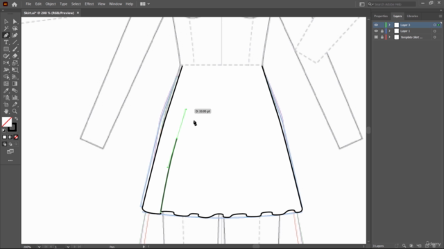 Adobe Illustrator for Fashion Design – Screenshot 1