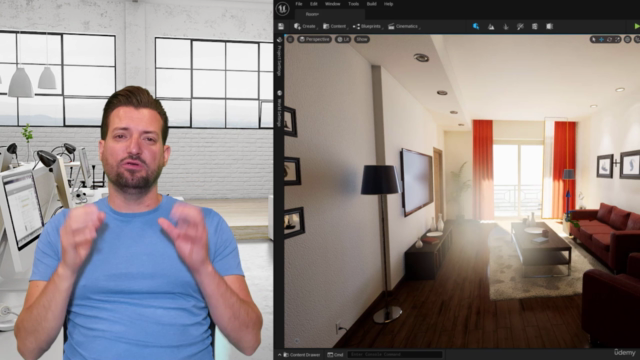Unreal Engine 5 (UE5): Complete Beginners Course – Screenshot 1