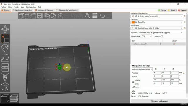 Prusa Slicer les bases – Screenshot 1