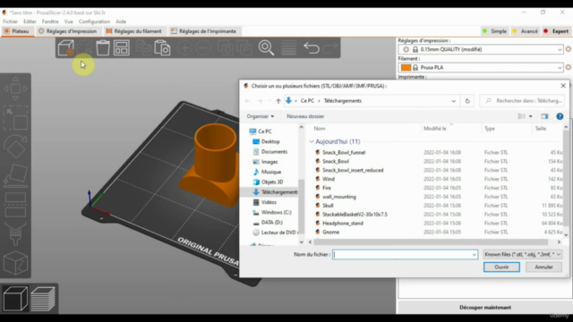 Prusa Slicer les bases – Screenshot 4