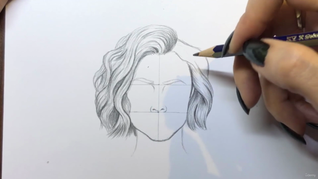 Hairstyle Drawing with Pencil- How to Draw Different Hair – Screenshot 1