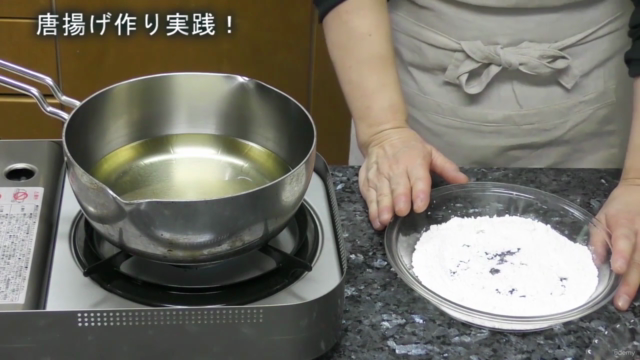 唐揚げの作り方 初心者でも失敗しないコツ 完全マスター動画講座! のんの式「お悩み解消!一生役立つ家庭料理レッスン」#2 – Screenshot 3