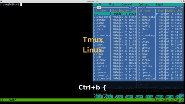 Linux Tmux – Screenshot 1