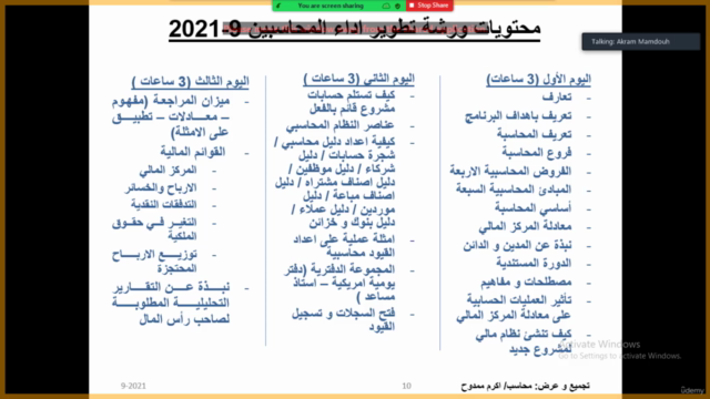 اساسيات التسجيل المحاسبي والقوائم المالية للحياة المهنية – Screenshot 3