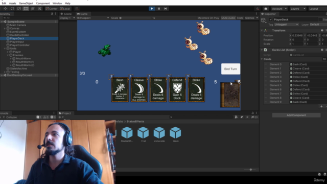 Programação e Design de Jogos de DeckBuilding – Screenshot 2