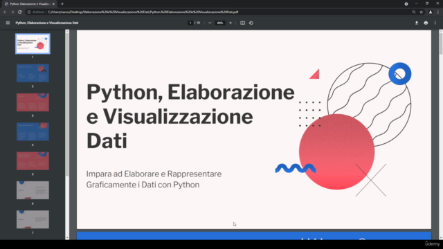 Data Science con Python - Elaborare e Visualizzare Dati – Screenshot 4