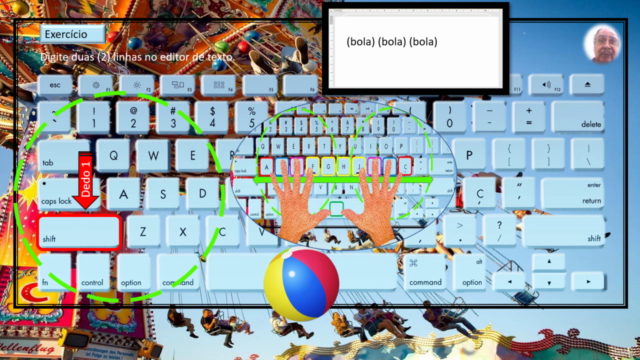 Curso de digitação “Kids” crianças – Screenshot 4