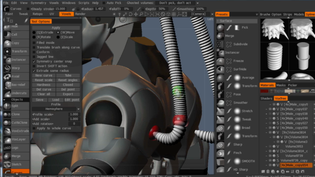 Hard Surface Modeling and Sculpting Course in 3D Coat - Screenshot_03