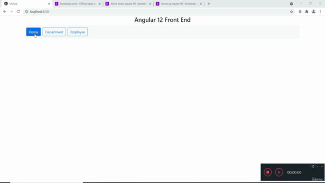 Angular 12, .NET Core Web API & PostgreSQL full-stack app – Screenshot 2