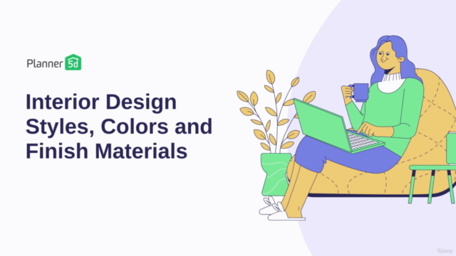 Interior Design Styles, Colors and Materials by Planner 5D – Screenshot 1