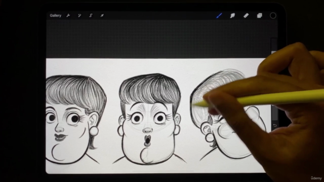 رسم الشخصيات الكرتون الإناث Drawing Female Cartoon Character – Screenshot 2