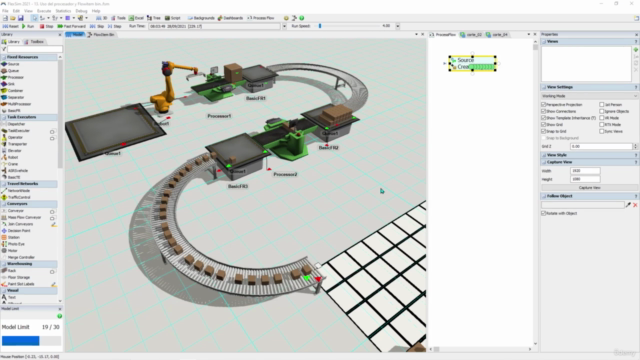 Fundamentos básicos de modelado y simulación con FlexSim. - Screenshot_03