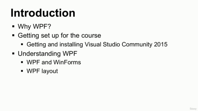 The Ultimate Windows Presentation Foundation (WPF) Course – Screenshot 1