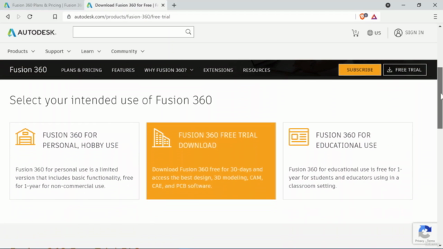 Fusion 360 Schritt für Schritt | CAD, FEM & CAM für Anfänger - Screenshot_01