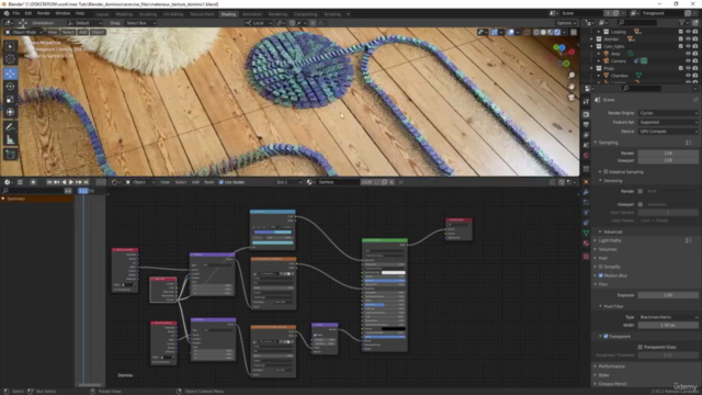 The Impossible Domino Run in Blender – Screenshot 4