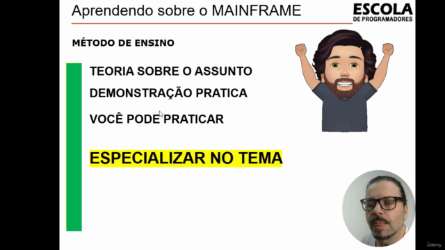 Mainframe - do TSO ao ZOWE – Screenshot 4
