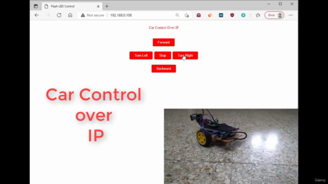 Building Video Surveillance Apps Using ESP32 & Arduino – Screenshot 3