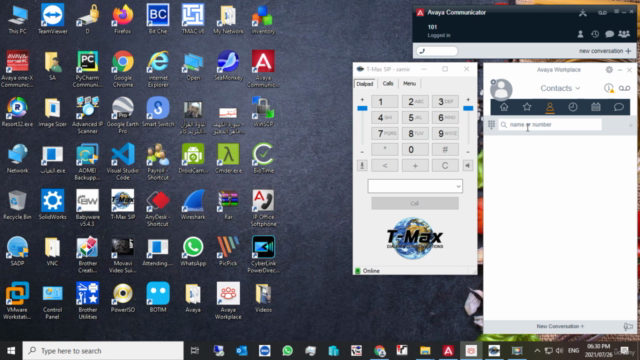 SIP Trunk AVAYA and Grandstream ربط سنترال افايا بجراندستريم – Screenshot 1