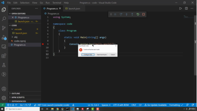 C# & .NET Core for Beginners – Screenshot 2