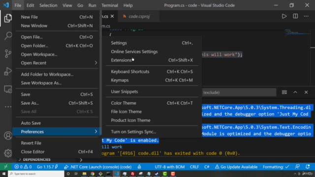 C# & .NET Core for Beginners – Screenshot 4