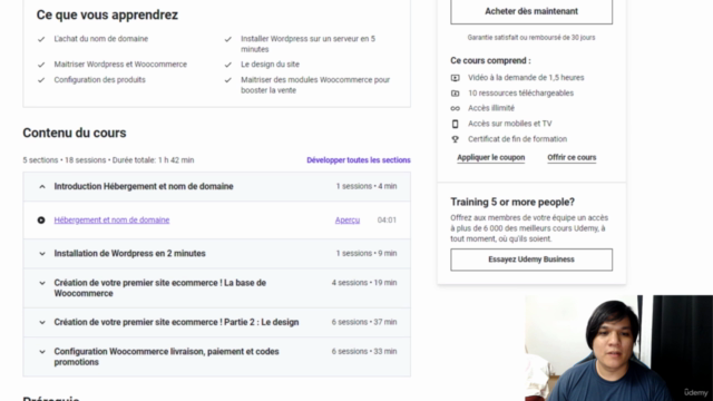 Créer un site e-commerce rentable sur Wordpress pour -30€ – Screenshot 2