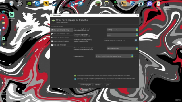 Aprenda a criar Mods Profissionais para o minecraft – Screenshot 3