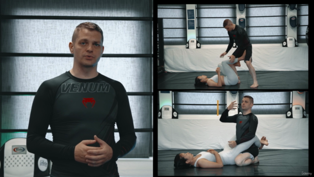 Brazilian jiu-jitsu beginner positional course – Screenshot 3