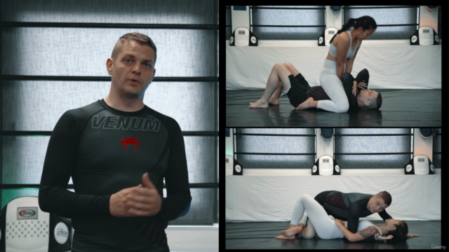Brazilian jiu-jitsu beginner positional course – Screenshot 4