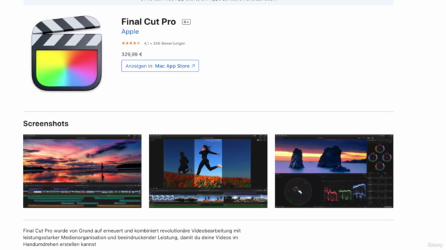 Final Cut Pro 11 Einsteigerkurs (Deutsch) – Screenshot 3