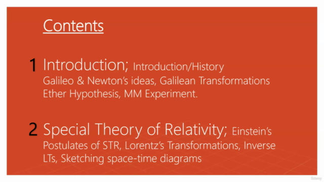 A Boot Camp to Special Theory of Relativity – Screenshot 2