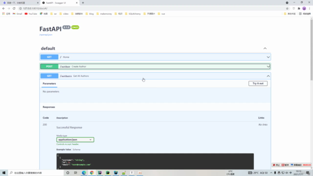 Python+FastAPI+SQLAlchemy+Alembic后台开发 – Screenshot 3