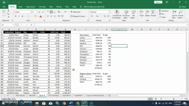 Microsoft Excel Complete Course | All in one MS Excel Course - Screenshot_04