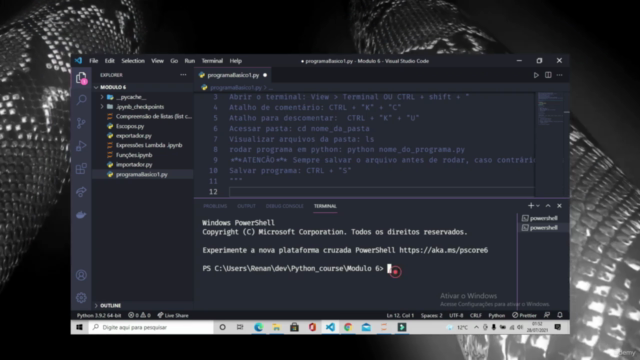 Certificação Python – Screenshot 1