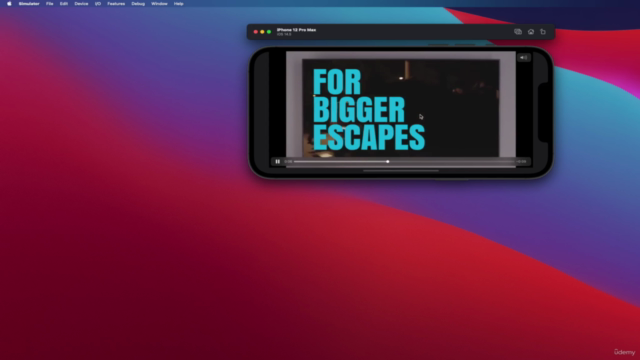 Disney Plus Clone in SwiftUI with Remote Url Video Player – Screenshot 3