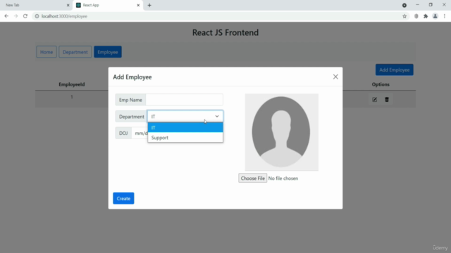 React JS and Python Django Full Stack Master Course – Screenshot 4