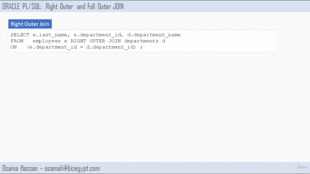 ORACLE Database Management System – Screenshot 4