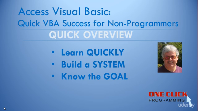 Microsoft Access VBA for Non Programmers - YOU Can Do This! - Screenshot_01