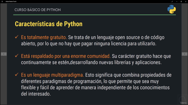 Curso básico de Python desde cero para principiantes – Screenshot 2