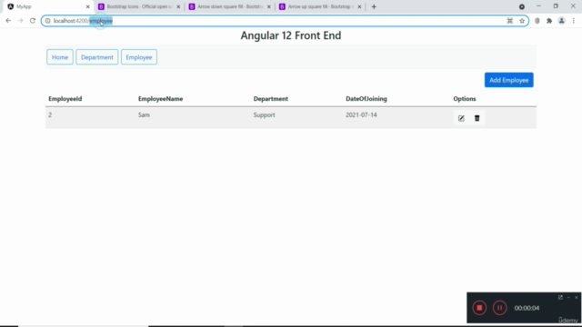 Angular 12 and .NET Core Web API Full Stack Master Course – Screenshot 2