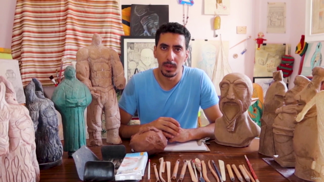 clay sculpture تعلم النحت من الصفر حتى الإحتراف – Screenshot 3