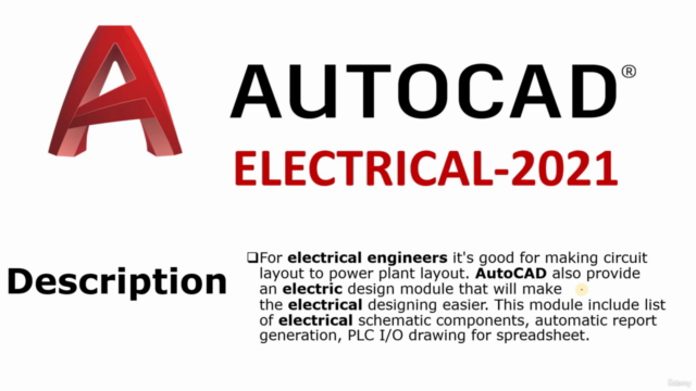 AutoCAD Electrical 2021 Basic to Advance Course in Hindi – Screenshot 4