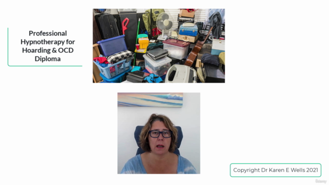 Professional Hypnotherapy for Hoarding & OCD Diploma Course – Screenshot 1