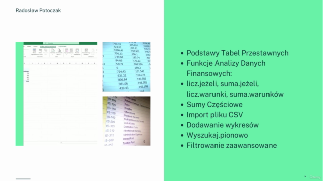 Analiza danych w MS Excel – Screenshot 2