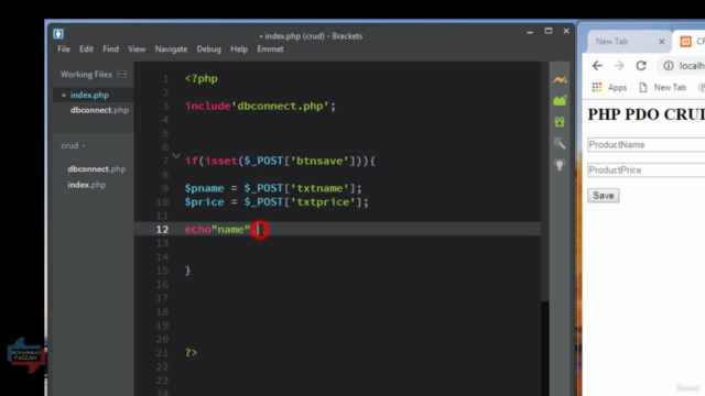 Learn PHP PDO Mysql Basics CRUD Operations – Screenshot 2