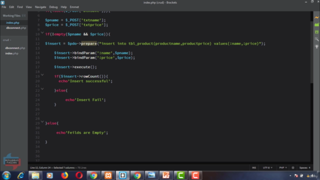 Learn PHP PDO Mysql Basics CRUD Operations – Screenshot 4