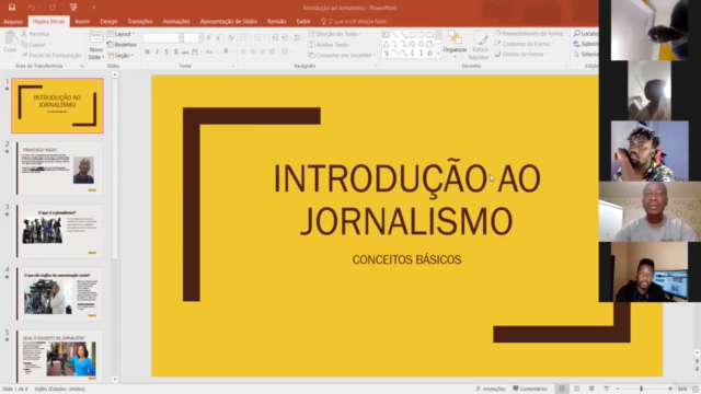Curso Básico de Jornalismo – Screenshot 1