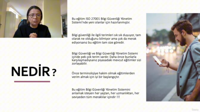 NEDİR EĞİTİMİ - ISO 27001 BİLGİ GÜVENLİĞİ YÖNETİM SİSTEMİ – Screenshot 4